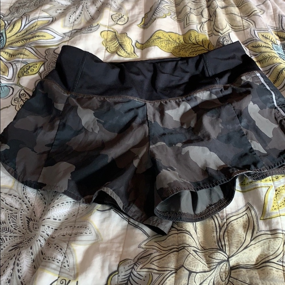 Athleta running shorts